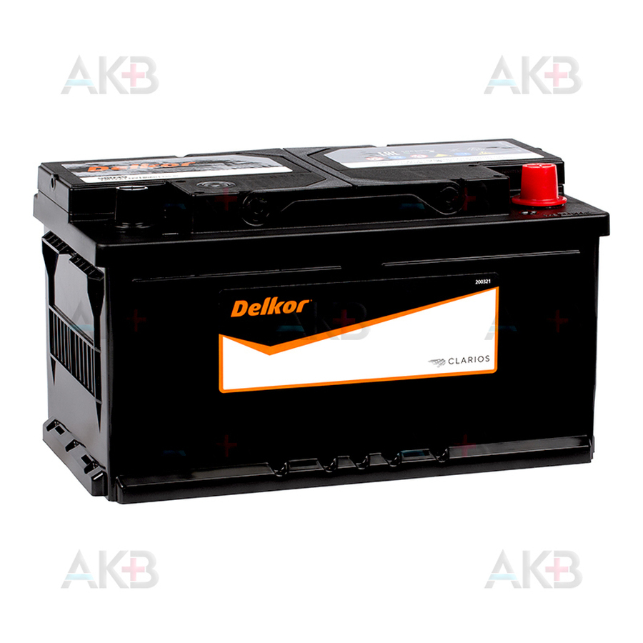 Автомобильный аккумулятор Delkor 58039 (80R 730A 315x175x175)