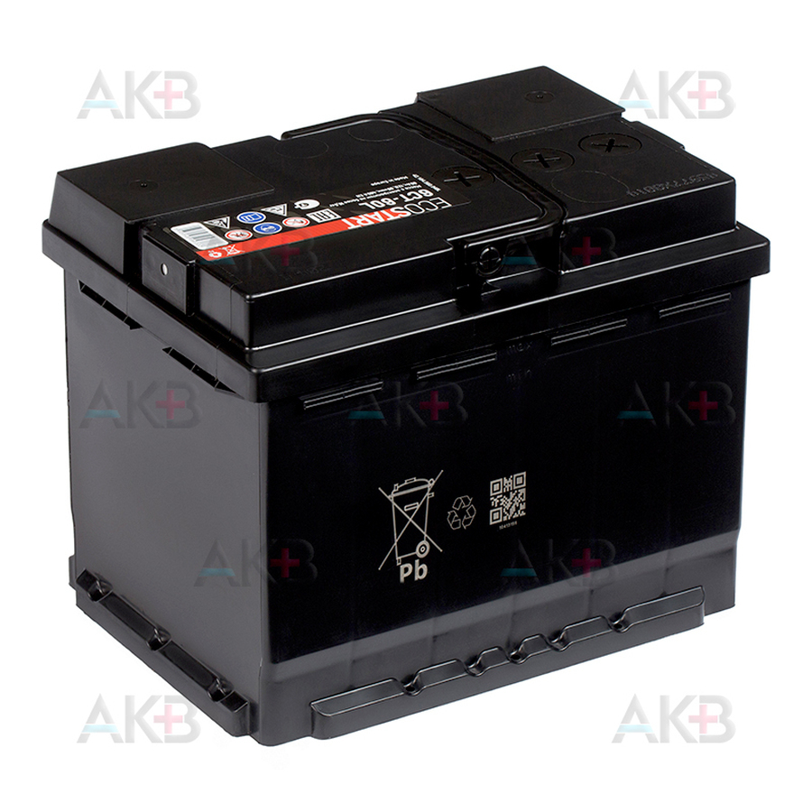 Автомобильный аккумулятор Ecostart 60L (480А 242x175x190)