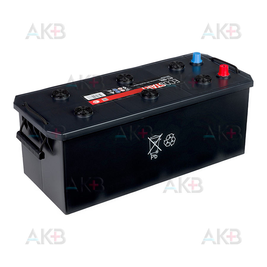 Автомобильный аккумулятор Ecostart 190 euro (1300А 513x223x217)