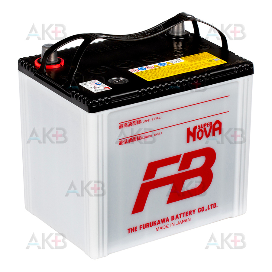 Автомобильный аккумулятор FB Super Nova 55D23L (60R 550A 230x169x225)