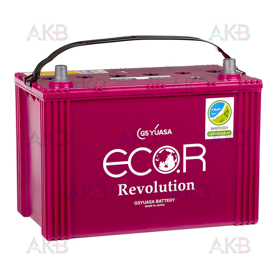 Автомобильный аккумулятор GS Yuasa ER-130D31L (90R 810A 305x173x227) ECO.R Revolution (EFB Start-Stop) T-115