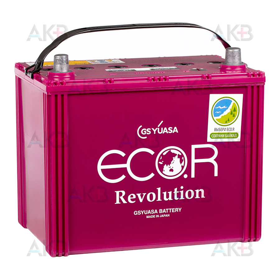 Автомобильный аккумулятор GS Yuasa ER-110D26L S-95 (80R 760A 260x173x227) ECO.R Revolution Star-Stop
