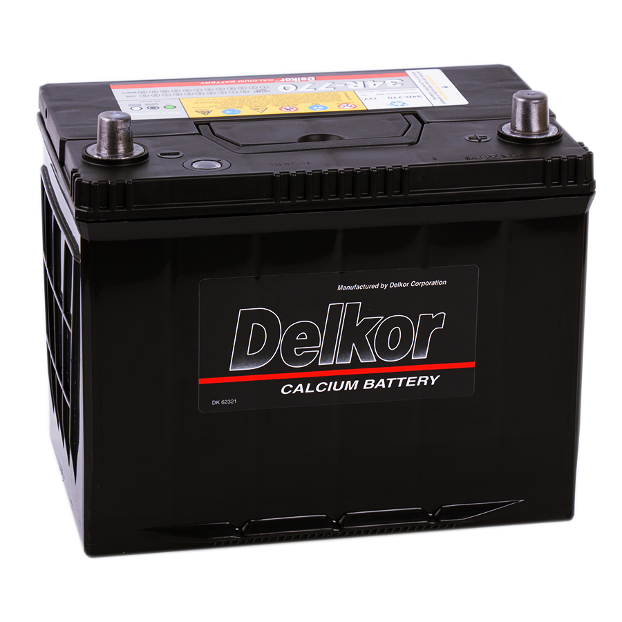 Автомобильный аккумулятор Delkor 34R-770 (90R 770A 260x173x225)