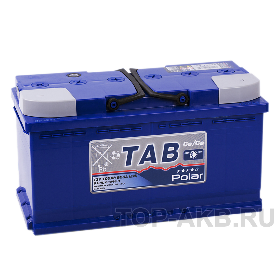 Автомобильный аккумулятор Tab Polar 100R (900A 353x175x190) 121100 60044