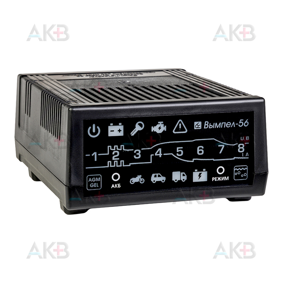 Зарядное устройство Вымпел 56 (автомат, 20А, 14,1-14,8В интеллектуальное зу)