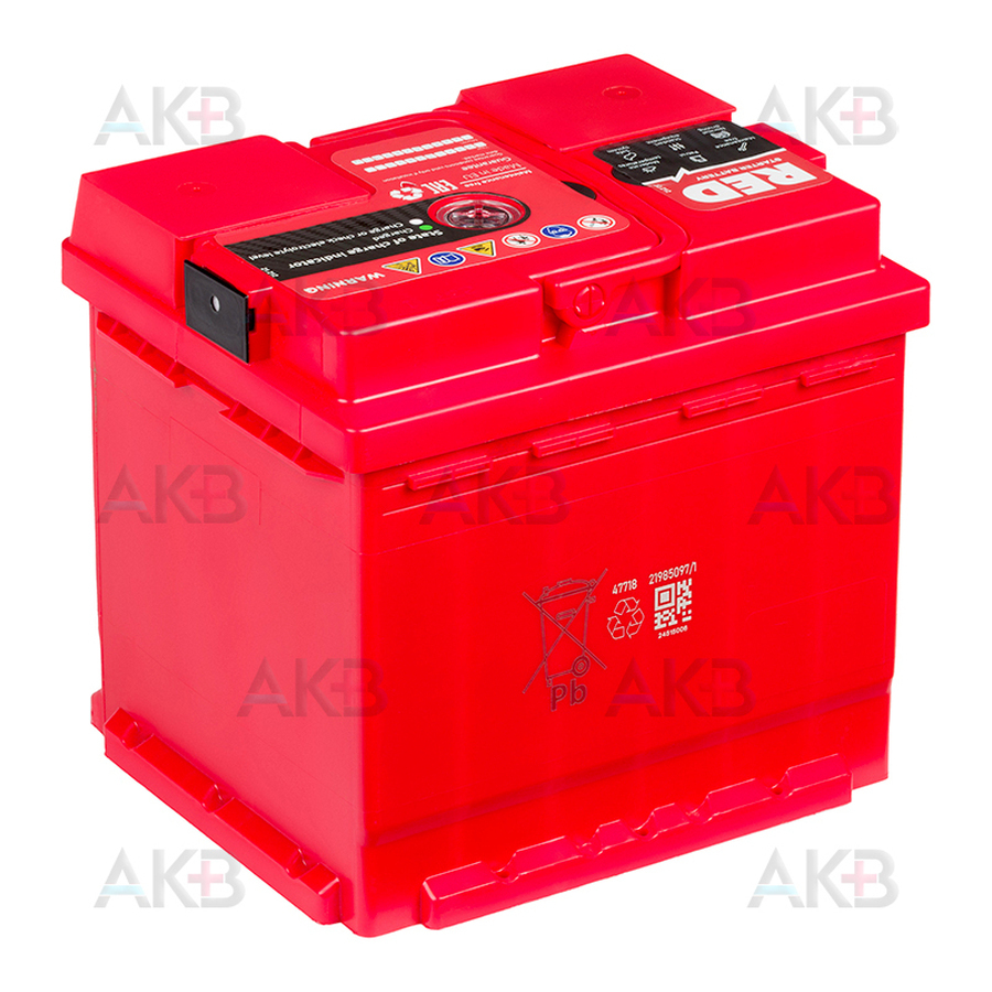 Автомобильный аккумулятор Red 50R (460А 207x175x190)