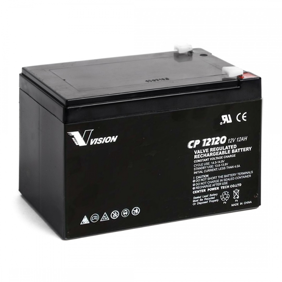 Аккумуляторная батарея VISION CP12120 (12V 12 Aч 151x98x95)