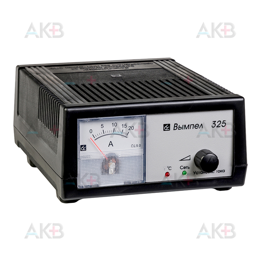 Зарядное устройство Вымпел 415 (автомат, 0-20А, 12/24В, стрелочный амперм)