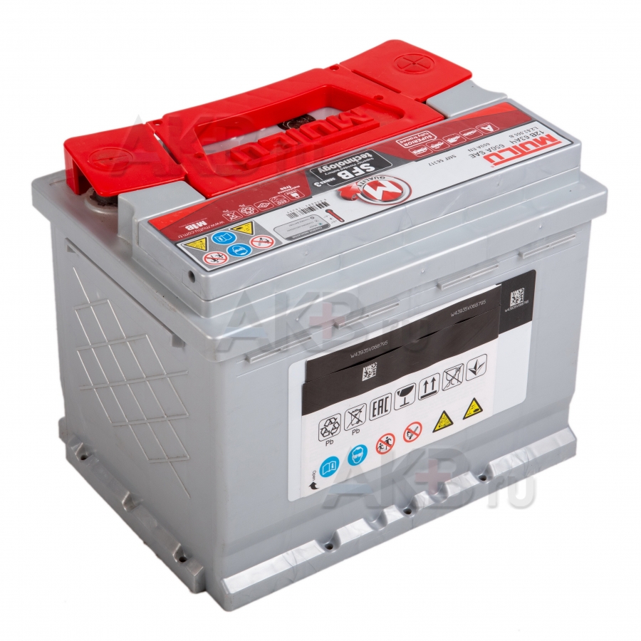 Автомобильный аккумулятор Mutlu Calcium Silver 60L 540A 242x175x190
