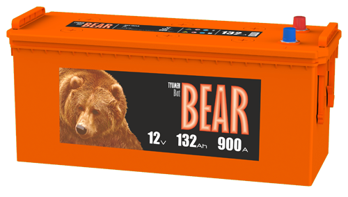 Автомобильный аккумулятор Tyumen BatBear 132 рус 900А 513х190х230