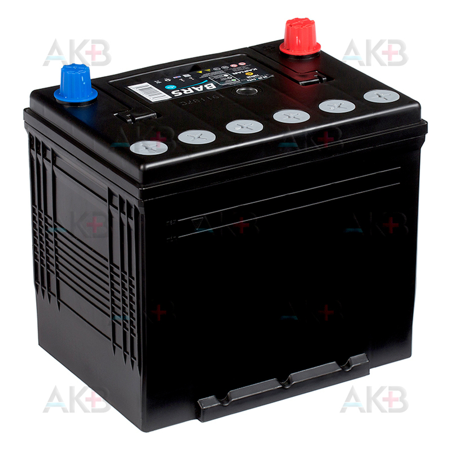 Автомобильный аккумулятор BARS Asia 6СТ-65 VL АПЗ п.п 75D23R 65Ач 600A (232x173x225)