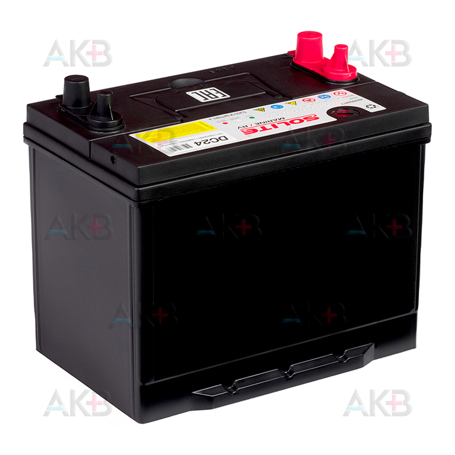 Автомобильный аккумулятор Solite MARINE DC24 (75 Ah 550A 260x173x225)
