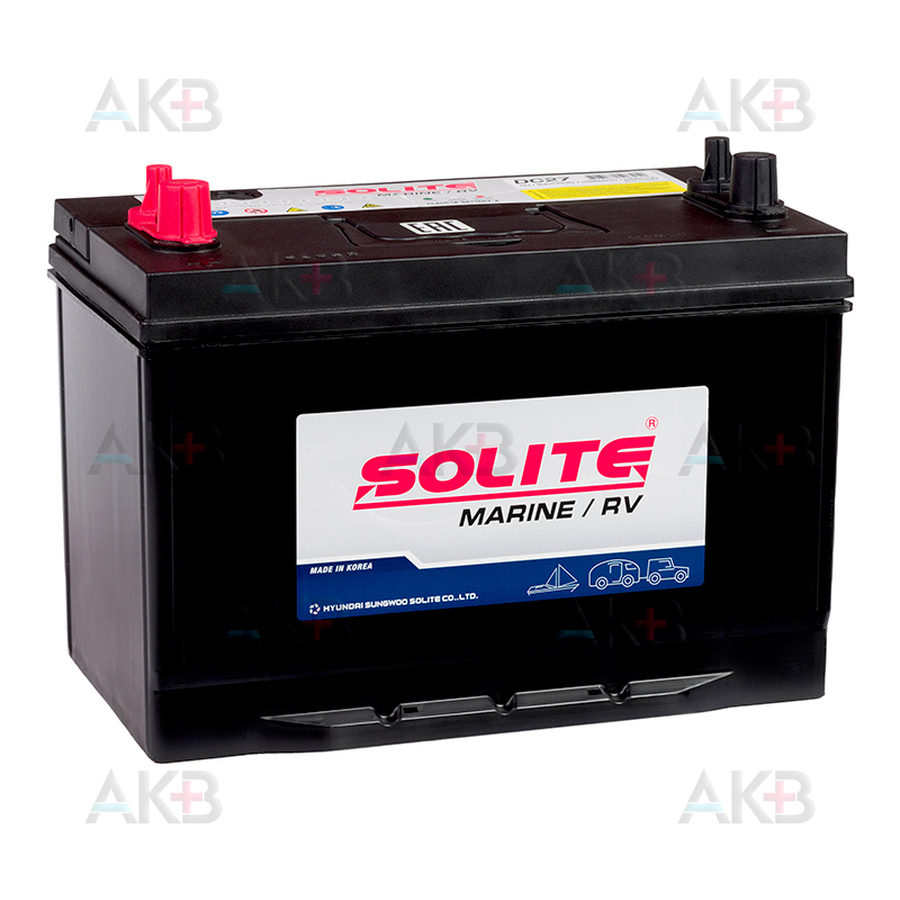 Автомобильный аккумулятор Solite MARINE DC27 (90 Ah 640A 306x173x225)