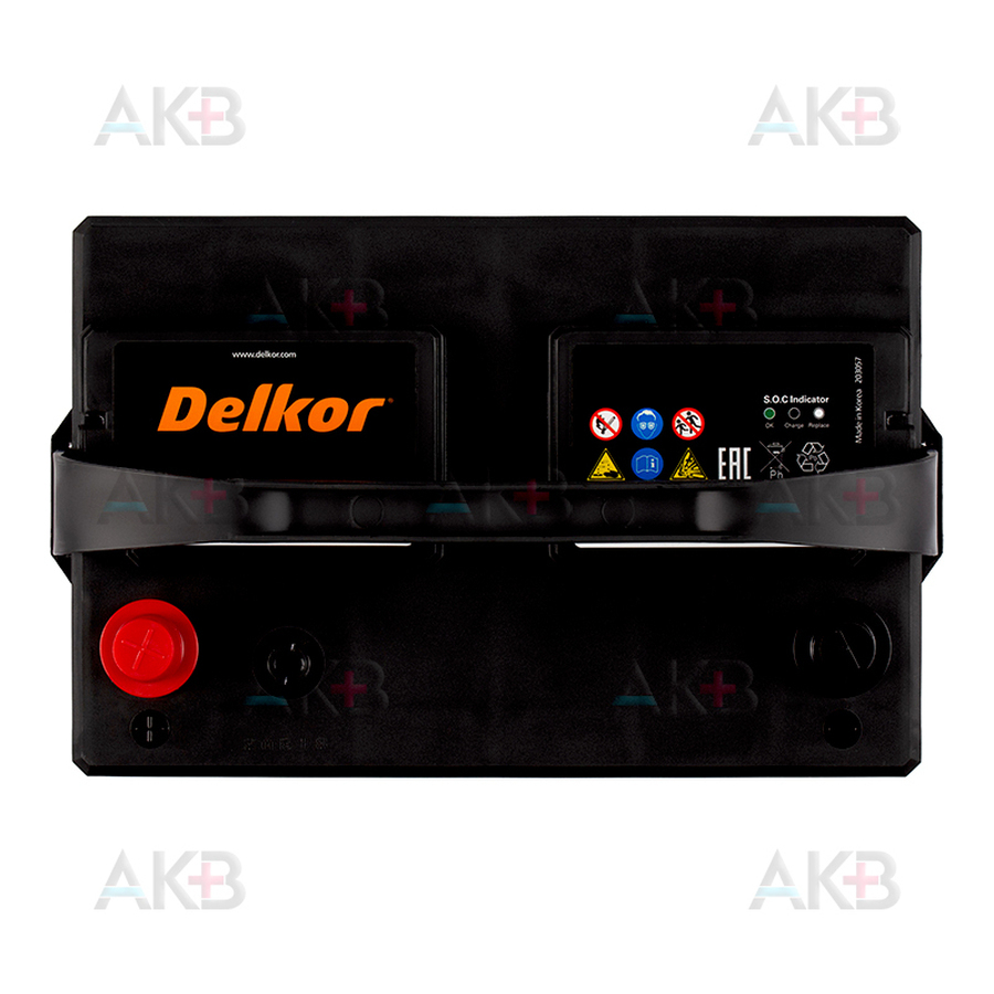 Автомобильный аккумулятор Delkor 65-850 (85L 850A 306x192x192) для Ford Explorer