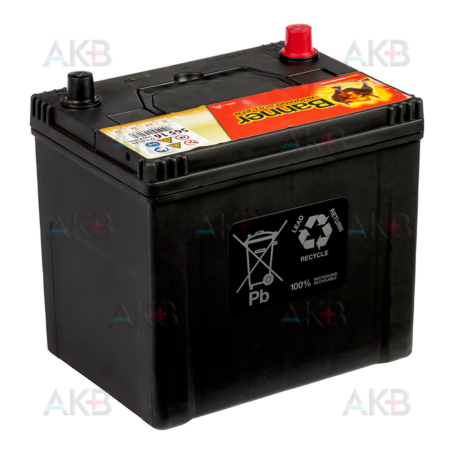 Автомобильный аккумулятор Banner Running Bull EFB Start-Stop (565 16) 65L 550A 232x173x225