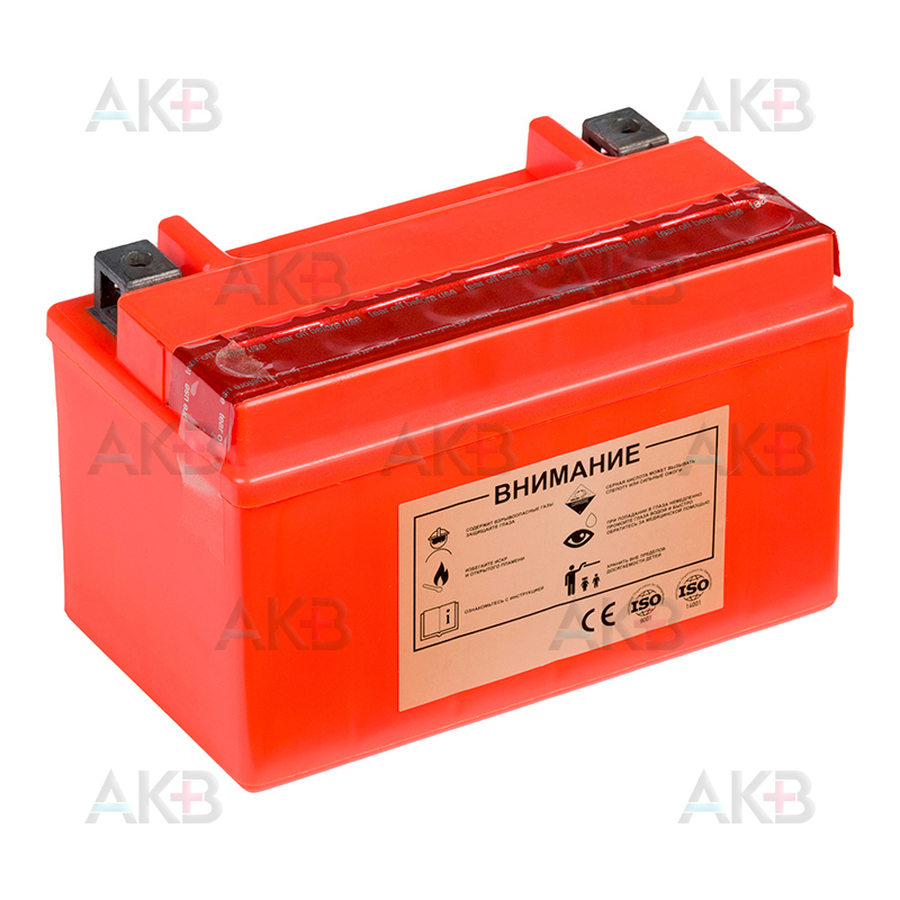 Мото аккумулятор Зверь МОТО AGM ZV7A 12V 7Ah п/п 75А (150x87x93) YTX7A-BS сухозаряж.