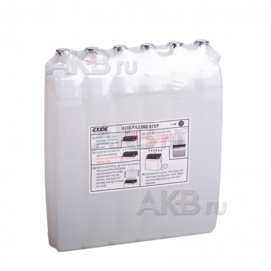 Мото аккумулятор Exide Conventional EB16CL-B 12V 19Ah 190A (176x101x176) обр. пол. (сухоз.)