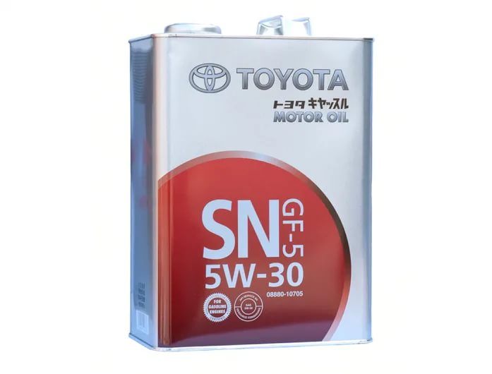 Грузовой аккумулятор TOYOTA 5W30 SN 4л 08880-10705