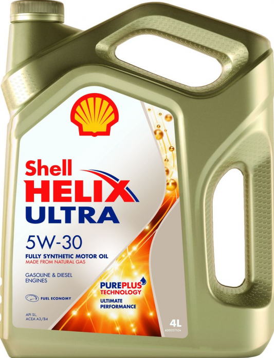 Моторное масло Shell Helix Ultra 5W30 A3/B4 4л