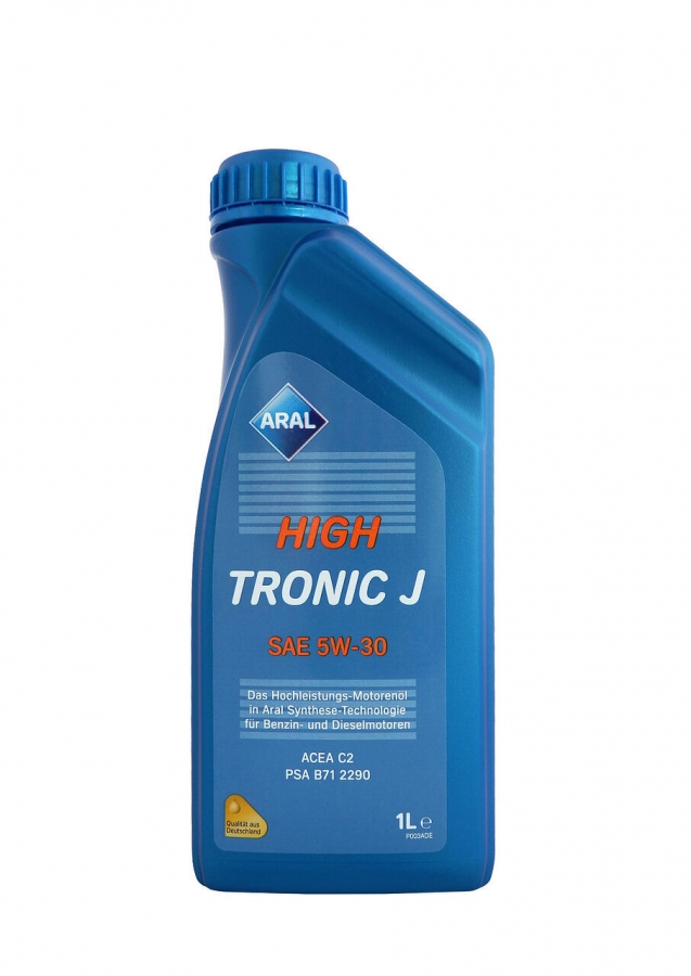 Грузовой аккумулятор Aral HighTronic J 5W30 1л