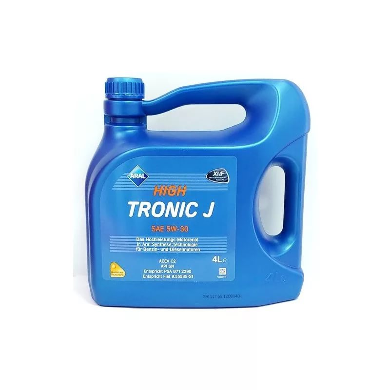 Грузовой аккумулятор Aral HighTronic J 5W30 4л