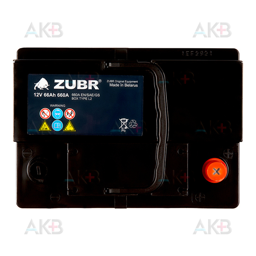 Автомобильный аккумулятор ZUBR OE 66R 660A (242x175x190) VW&Škoda