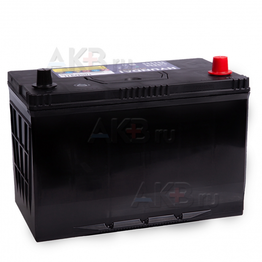 Автомобильный аккумулятор HYUNDAI 105D31L 12V 90Ah 680A (301x175x225) обр. пол.