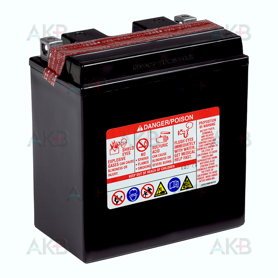 Мото аккумулятор Yuasa YTX20CH-BS - 18,9 Ач 270А (150x87x161) прям. пол. AGM сухозаряж.