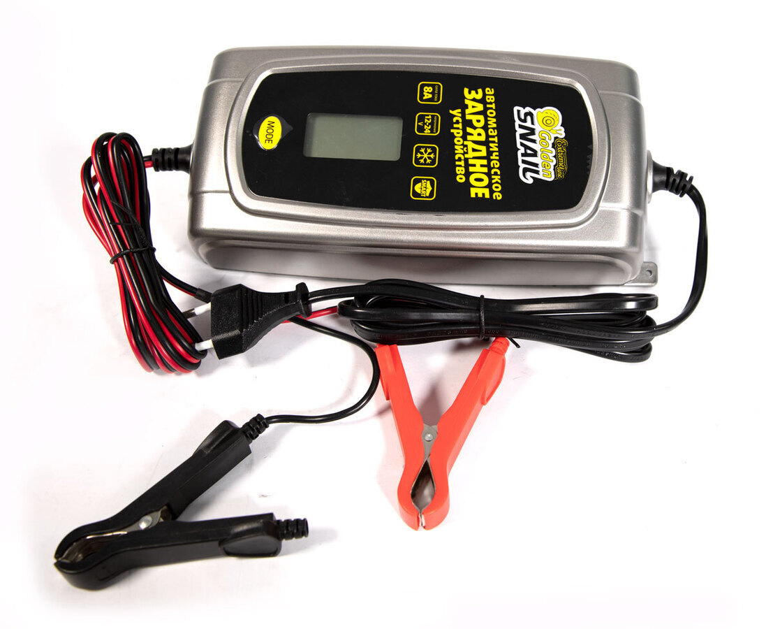 Зарядное устройство GOLDEN SNAIL GS 9223 12V/24V 8A автомат