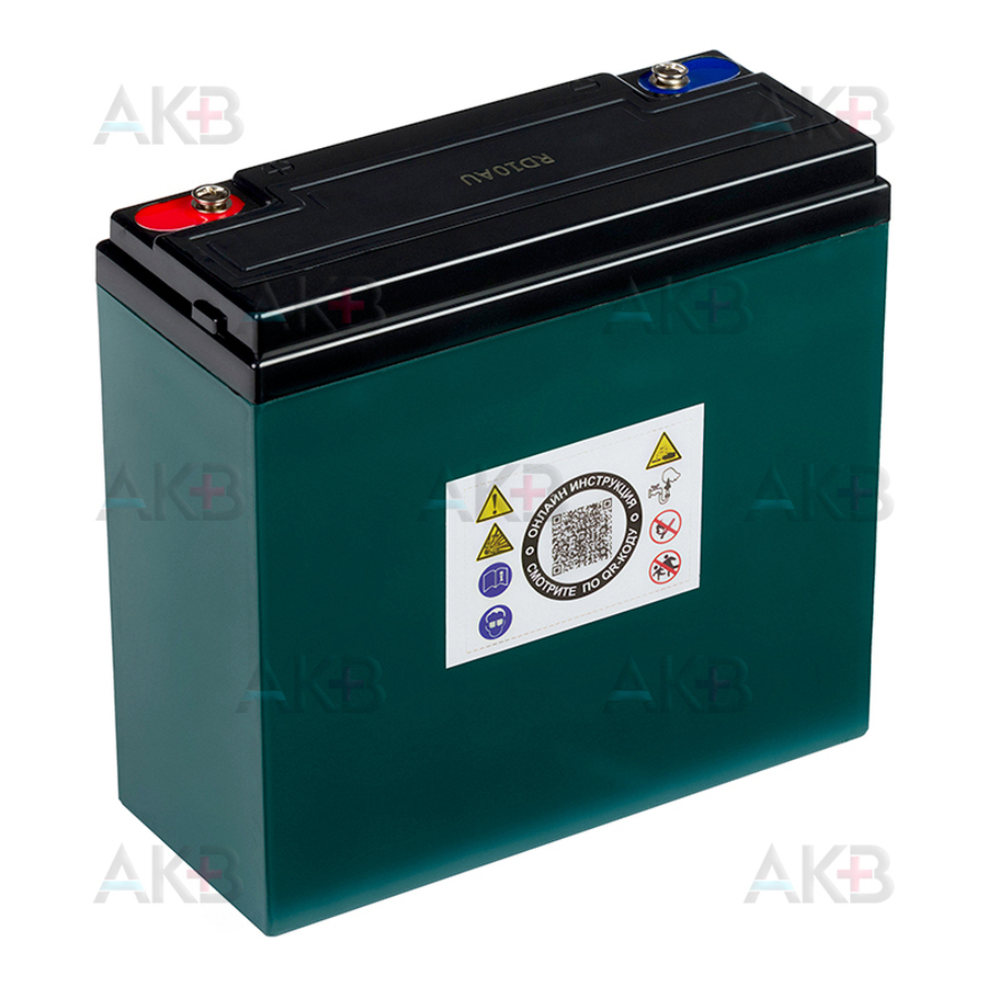 Мото аккумулятор Rdrive Electro Velo 6-DZF-20 (6-DZM-20) 30 Ач (181x77x167)