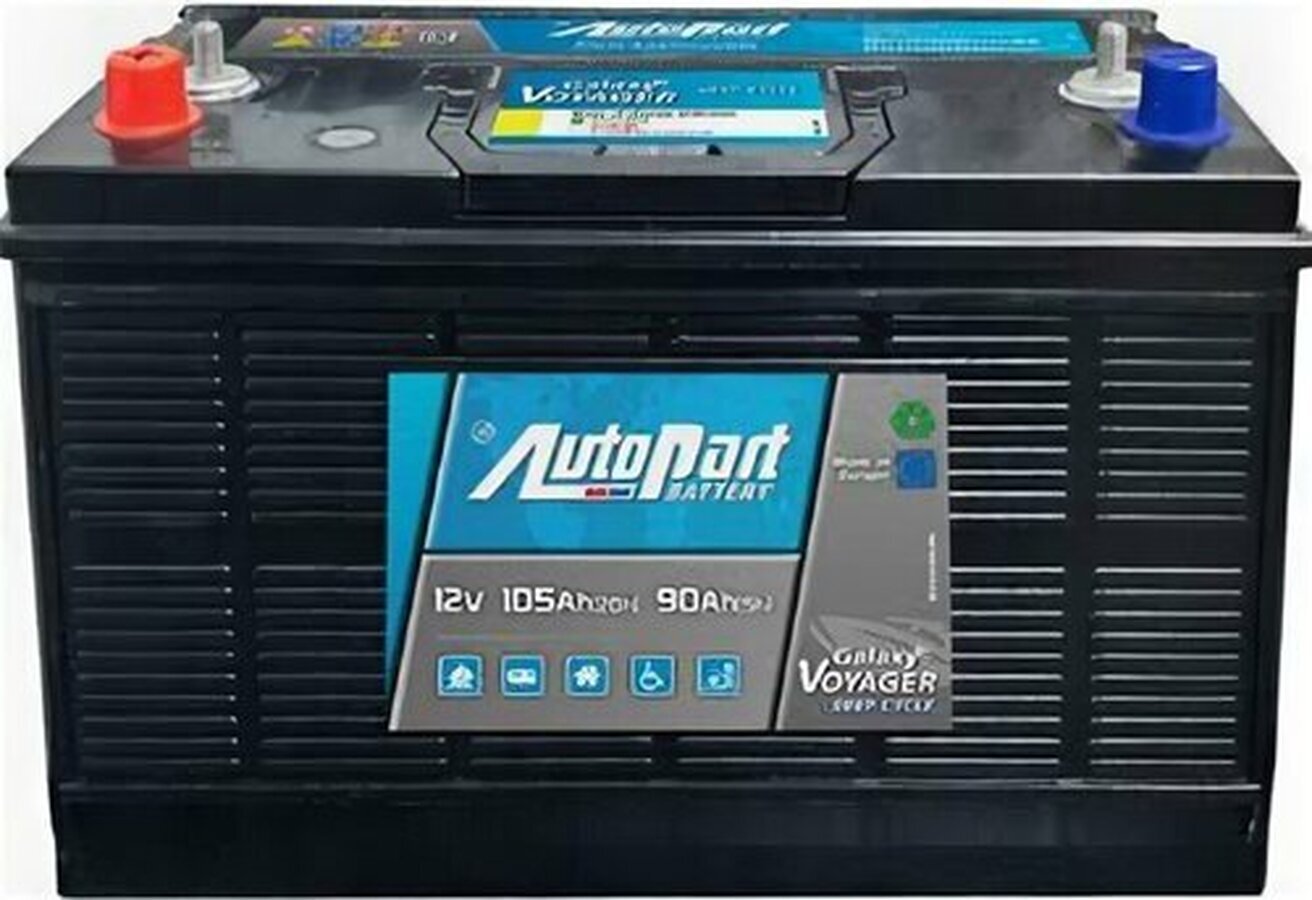 Автомобильный аккумулятор Autopart Galaxy Voyager 105 Ач (330x173x237) Deep Cycle 605-801 прямая пол.