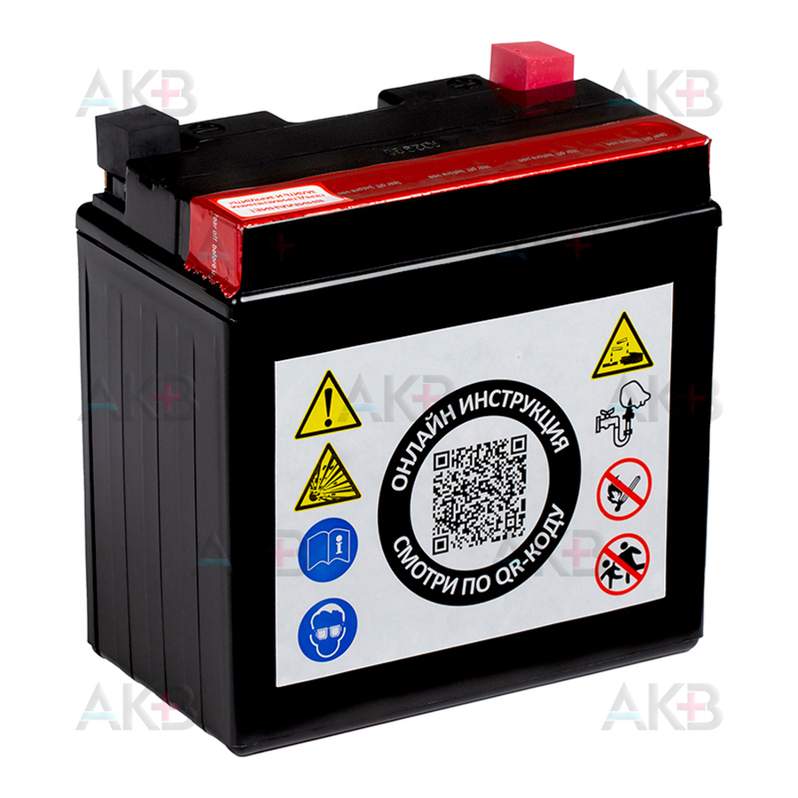 Мото аккумулятор RDrive GYZ16H-BS 16.8Ah 230А прям. пол. AGM (150x87x145) eXtremal PLATINUM сухозаряж.