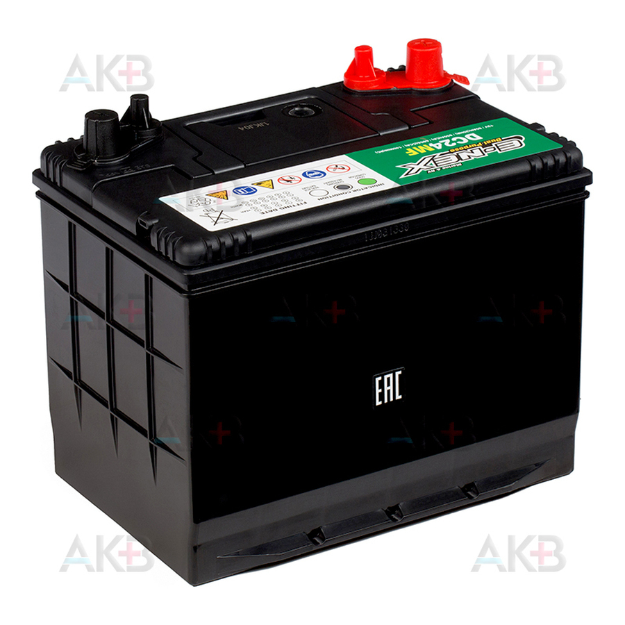 Автомобильный аккумулятор E-NEX Marine Dual Purpose DC24MF 80Ah 680A (257x172x220) резерв. емк. 140 мин.