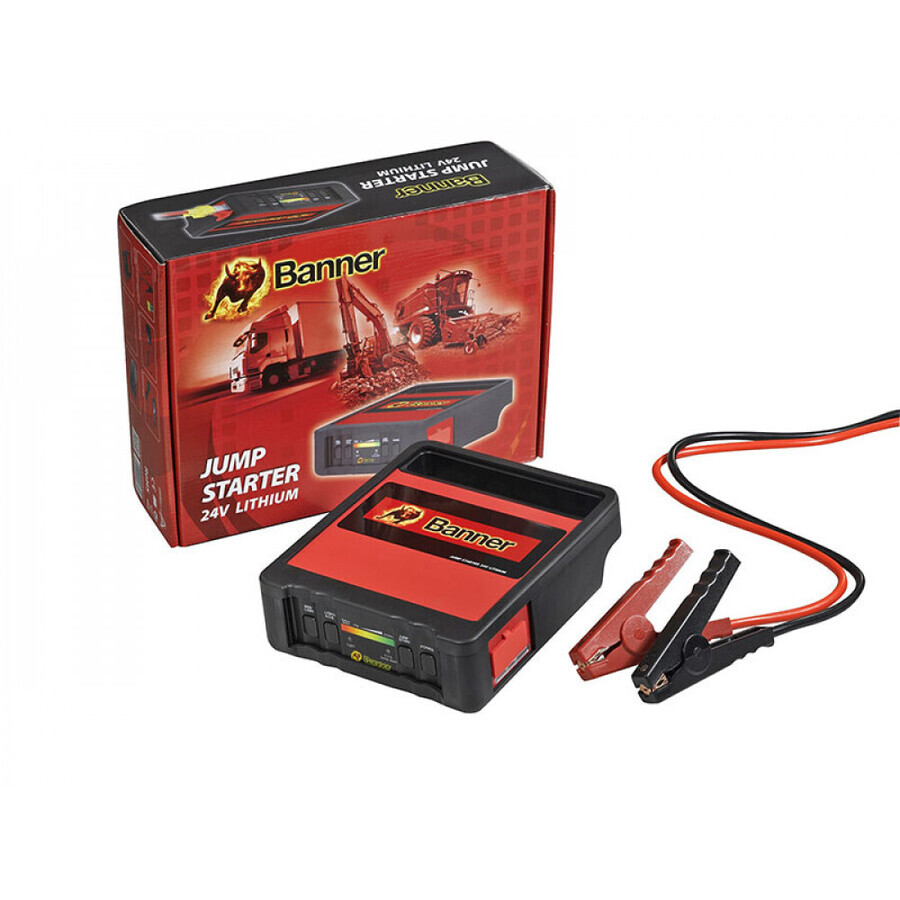 Пуско-зарядное устройство Banner Jump Starter 24V 9000 mAh 1000A