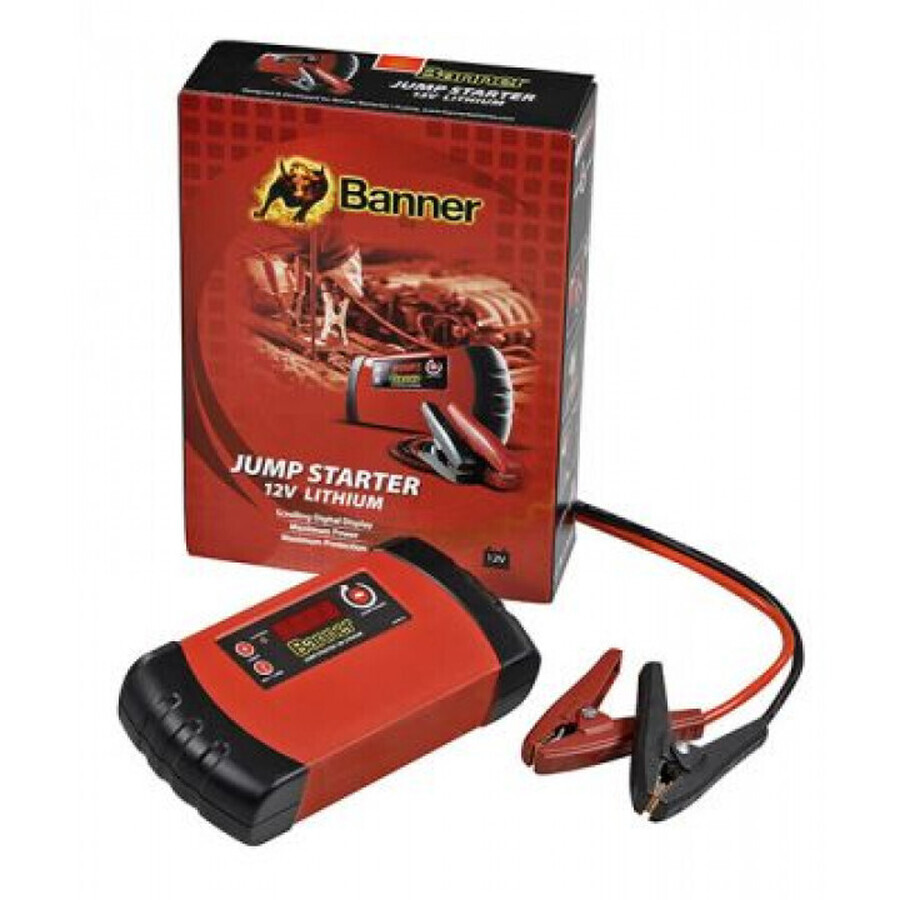 Пуско-зарядное устройство Banner Jump Starter 12V 12000 mAh 400A
