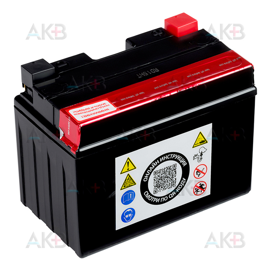 Мото аккумулятор RDrive YTZ14S-BS 12V 11,8Ah 230А прям. пол. AGM (150x87x110) eXtremal PLATINUM