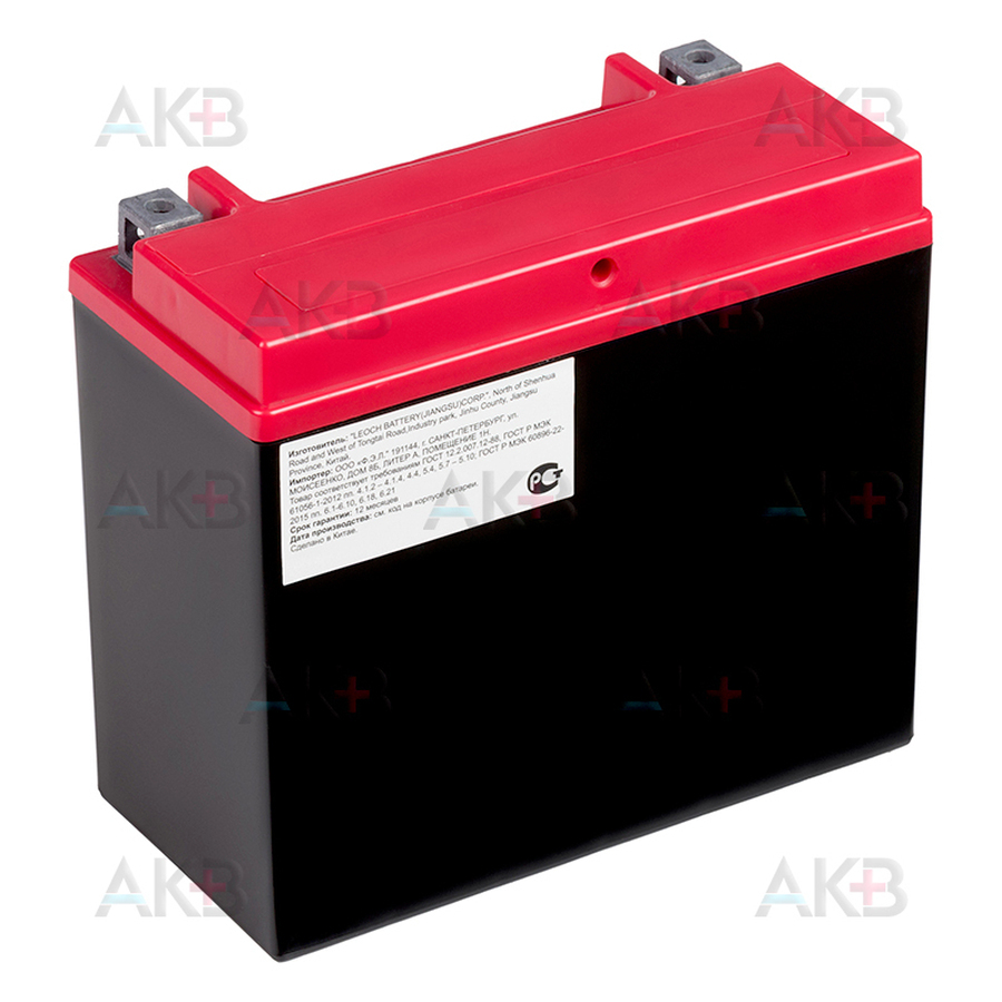 Мото аккумулятор WBR SMT12-18 AGM 18 Ач 270А обратная пол.(175x87x155) YTX20L-BS