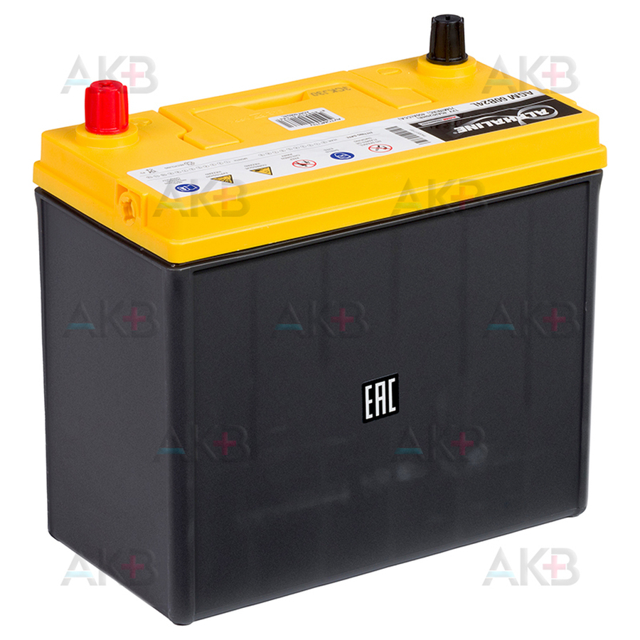 Автомобильный аккумулятор Alphaline AGM 45Ah 370A п.п. AX S60B24R (230x127x220) Start-Stop