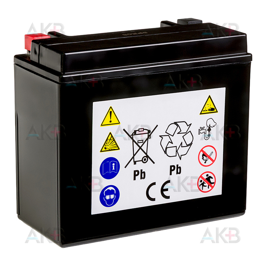 Мото аккумулятор HARD AGM 20 Ah 310А обр. пол. (175x87x155) CT 12201 YX20HL-BS