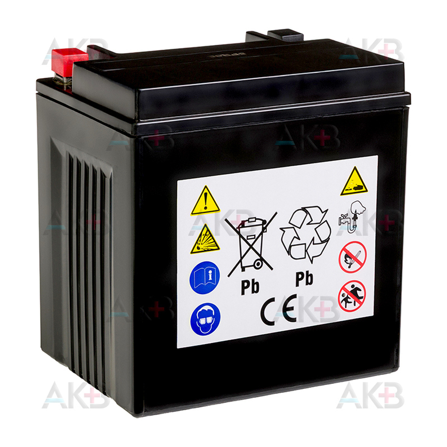 Мото аккумулятор HARD AGM 31 Ah 385А обр. пол. (168x126x175) CT 1231 YIX30L