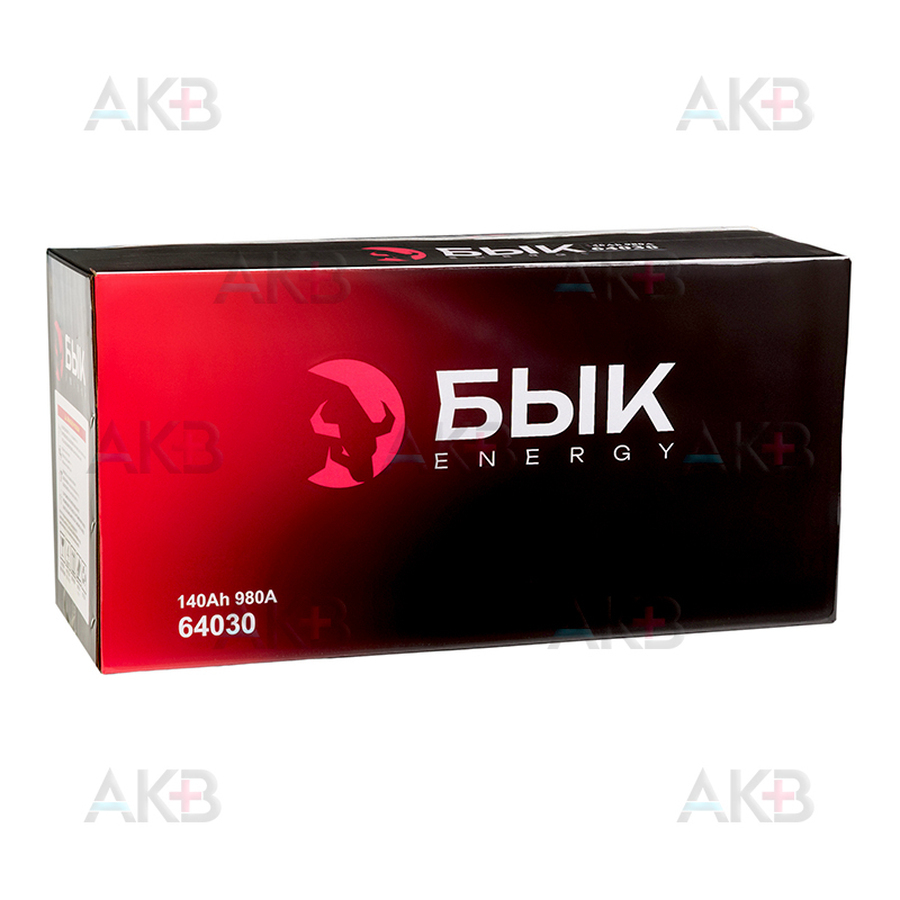Автомобильный аккумулятор БЫК Energy 64030 140Ah 980A обр. пол. (506х183х223)