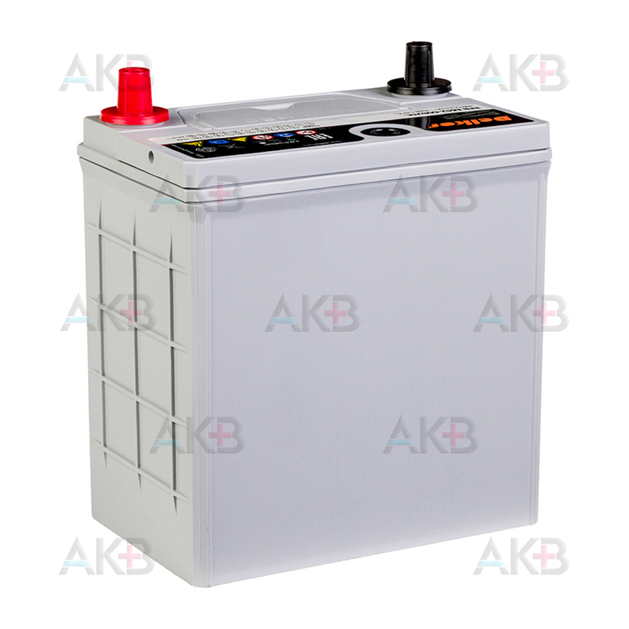 Автомобильный аккумулятор Delkor EFB 60B20L 40 Ач 400A обр. пол. (196x128x227) M42