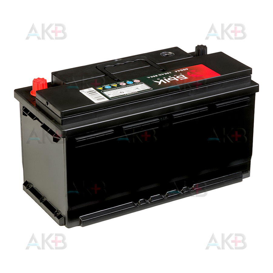 Автомобильный аккумулятор БЫК Energy 60044 100Ah 850A обр. пол. (353x175x190)