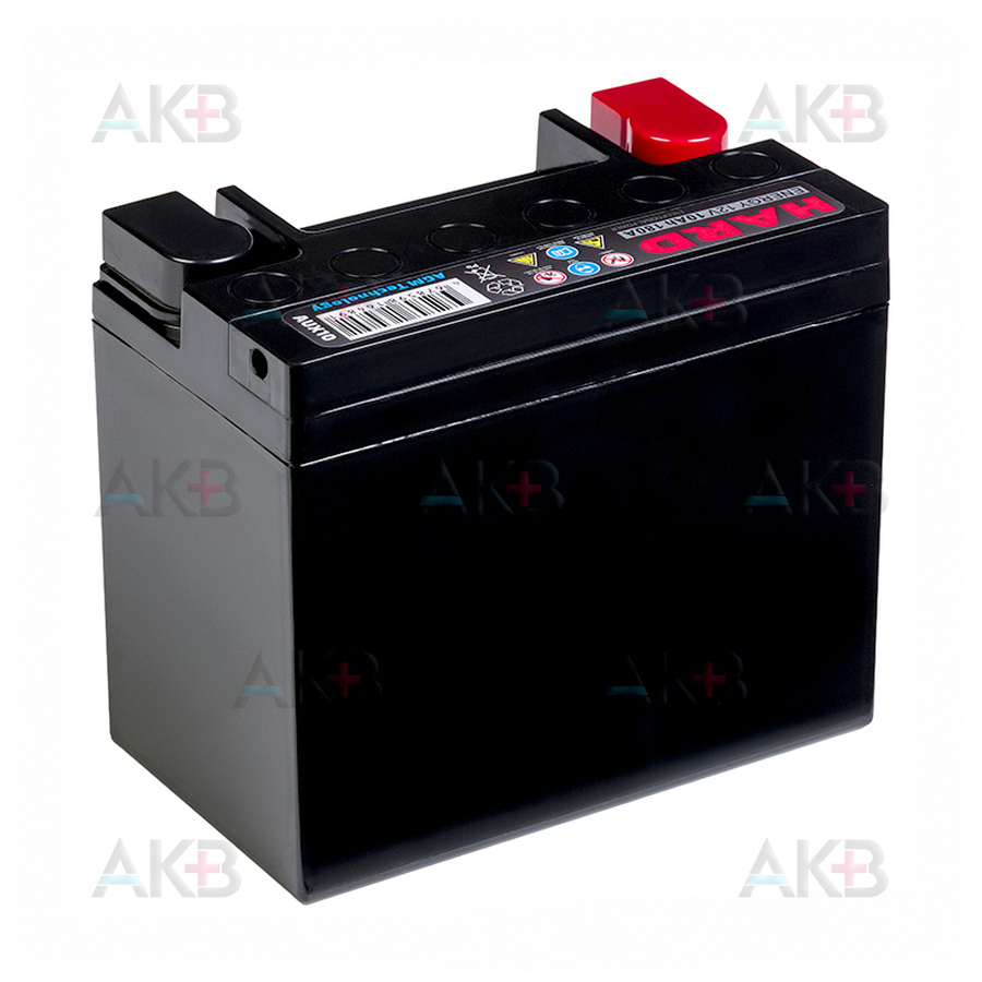 Грузовой аккумулятор HARD AGM 10 Ач 180A прям. пол. AUX 10D (150x87x130) VOLVO