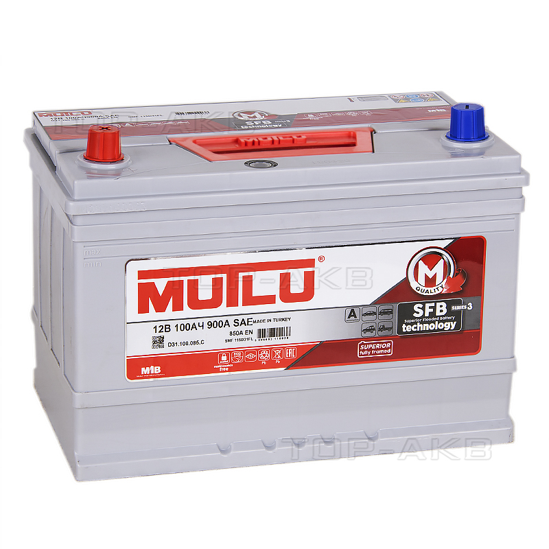 Аккумулятор mutlu sfb m3