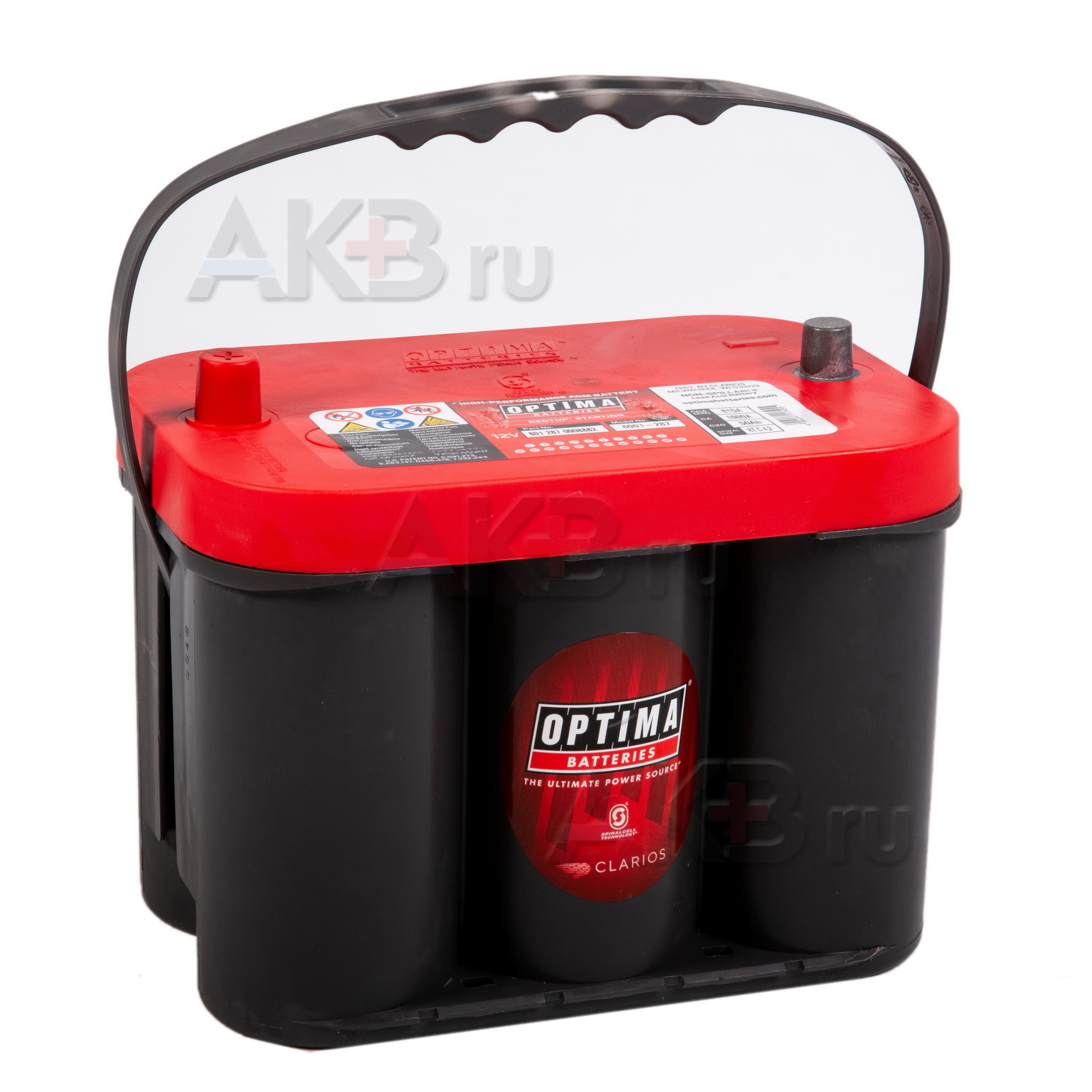 Стартерный аккумулятор optima