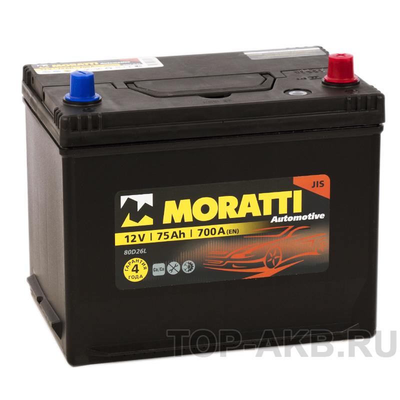 Аккумулятор moratti 75