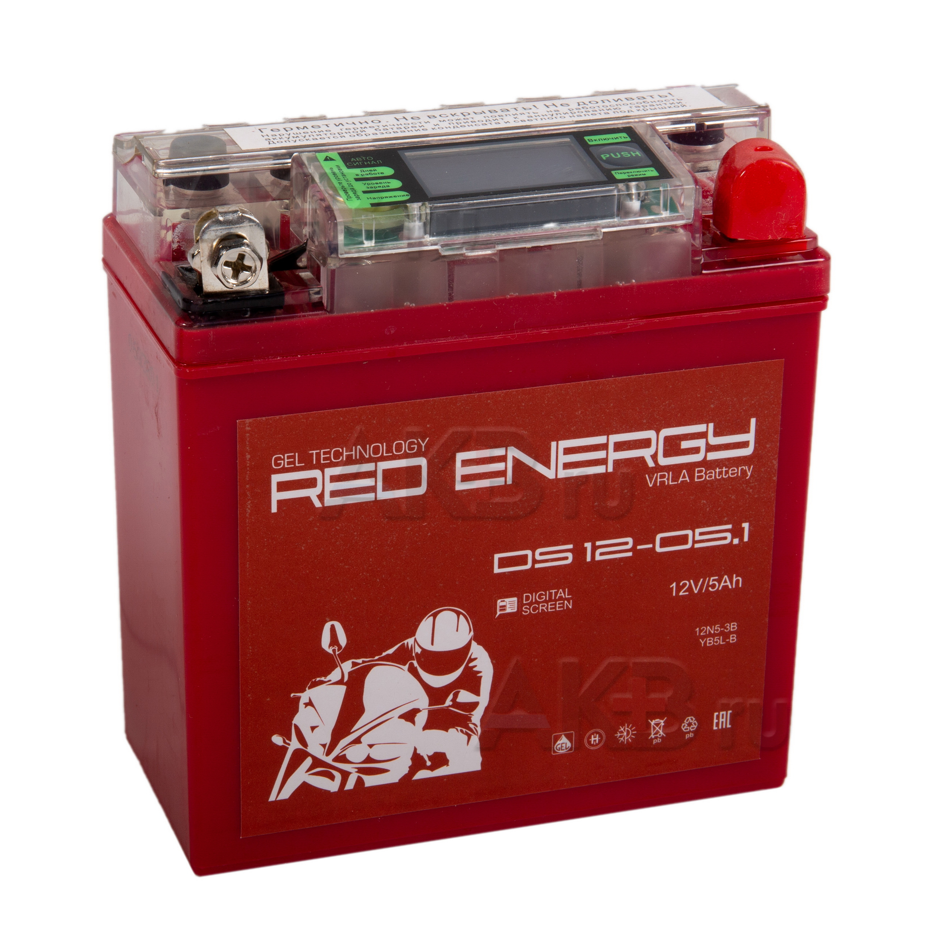 Аккумулятор red energy 12v