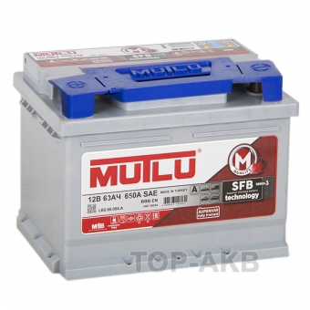 Mutlu Mega Calcium 63L 600A 242x175x190