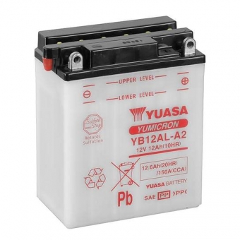 GS CB12AL-A2 12V 12Ah 150A (136x81x162) обр. пол. Heavy Duty сухозаряж. (GS YUASA)